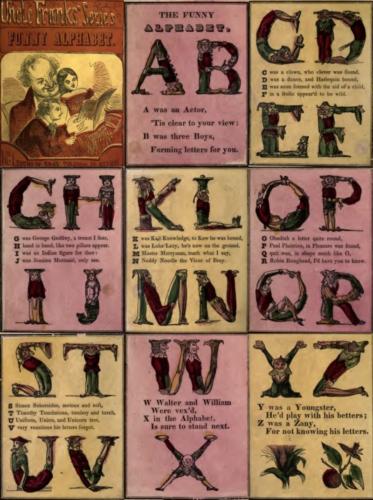 Pages from The Funny Alphabet (ca.1850)